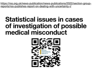 Statistical issues in serial killer nurse cases | PDF