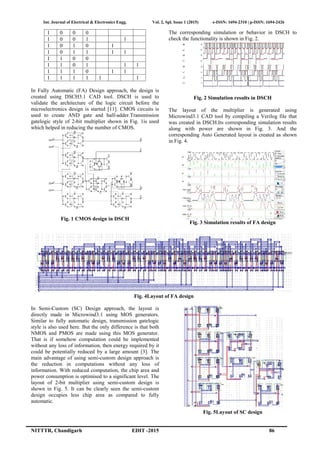 Low Power and Area Efficient Multiplier Layout using Transmission Gate ...
