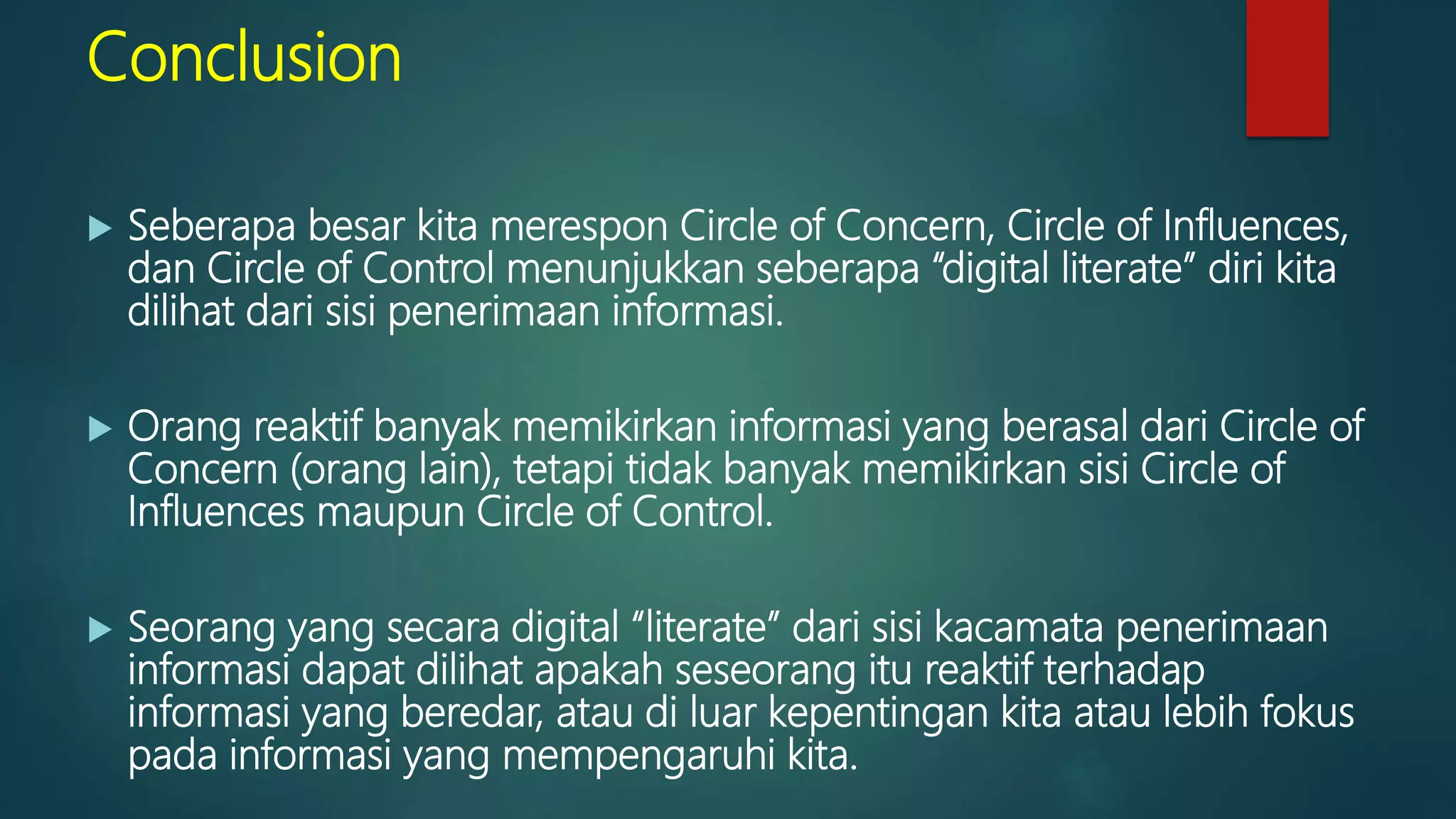 circle of concern vs circle of control | PPT