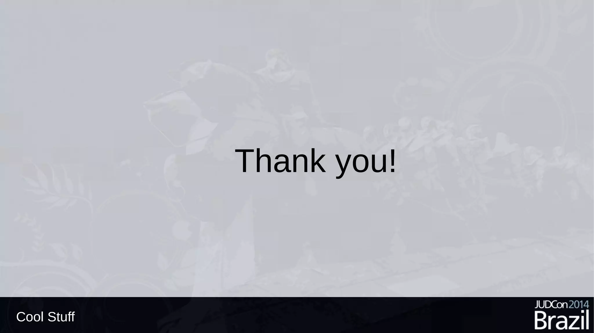 Cool Stuff
Thank you!