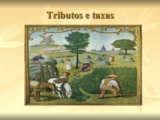 Tributos e taxas 