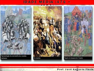 ID A D E M É D IA ( 4 7 6 –
         14 5 3 )




                   P r o f . J o s é A u g u s t o F io r in
 