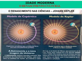 IDADE MODERNA
             O RENASCIMENTO CULTURAL




iair@pop.com.br                        Prof. Iair
 