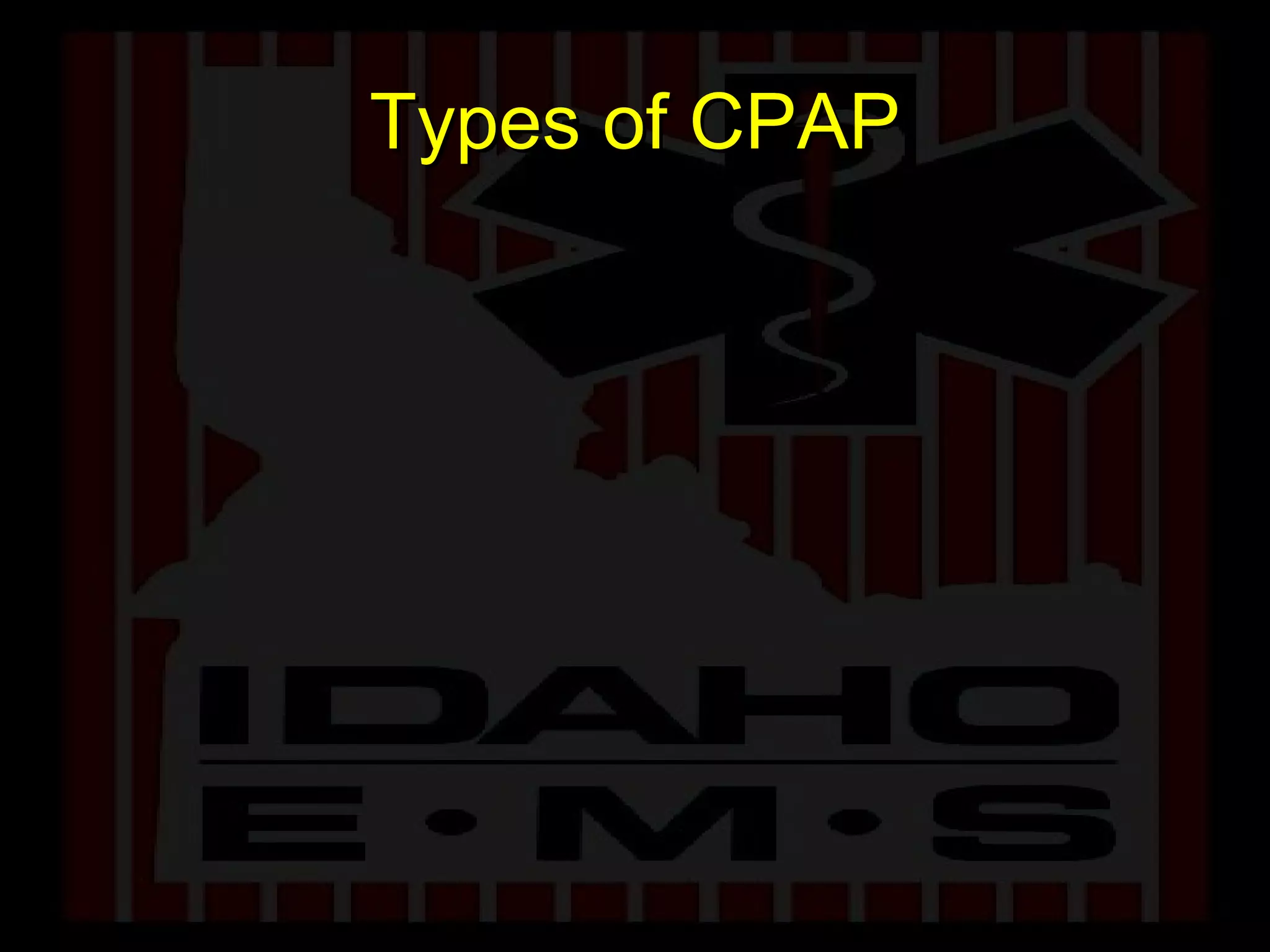 Types of CPAP 