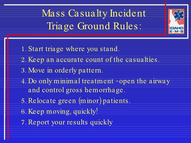 idaho mass casualty incident response massachusetts incident report