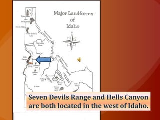Idaho geography -_natural_landforms | PPTX