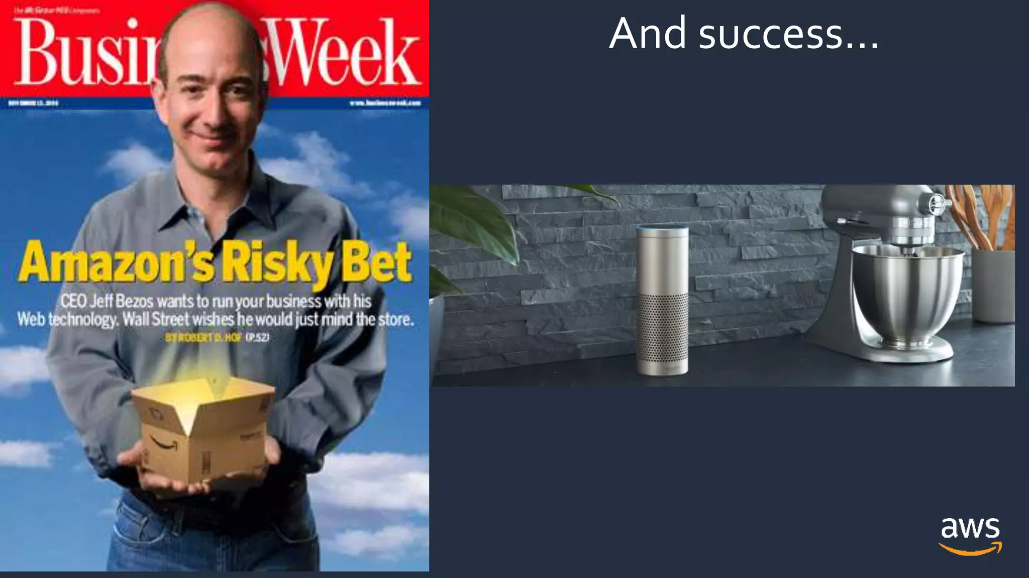 © 2018, Amazon Web Services, Inc. or its Affiliates. All rights reserved.© 2018, Amazon Web Services, Inc. or its Affiliates. All rights reserved.
And success…
 