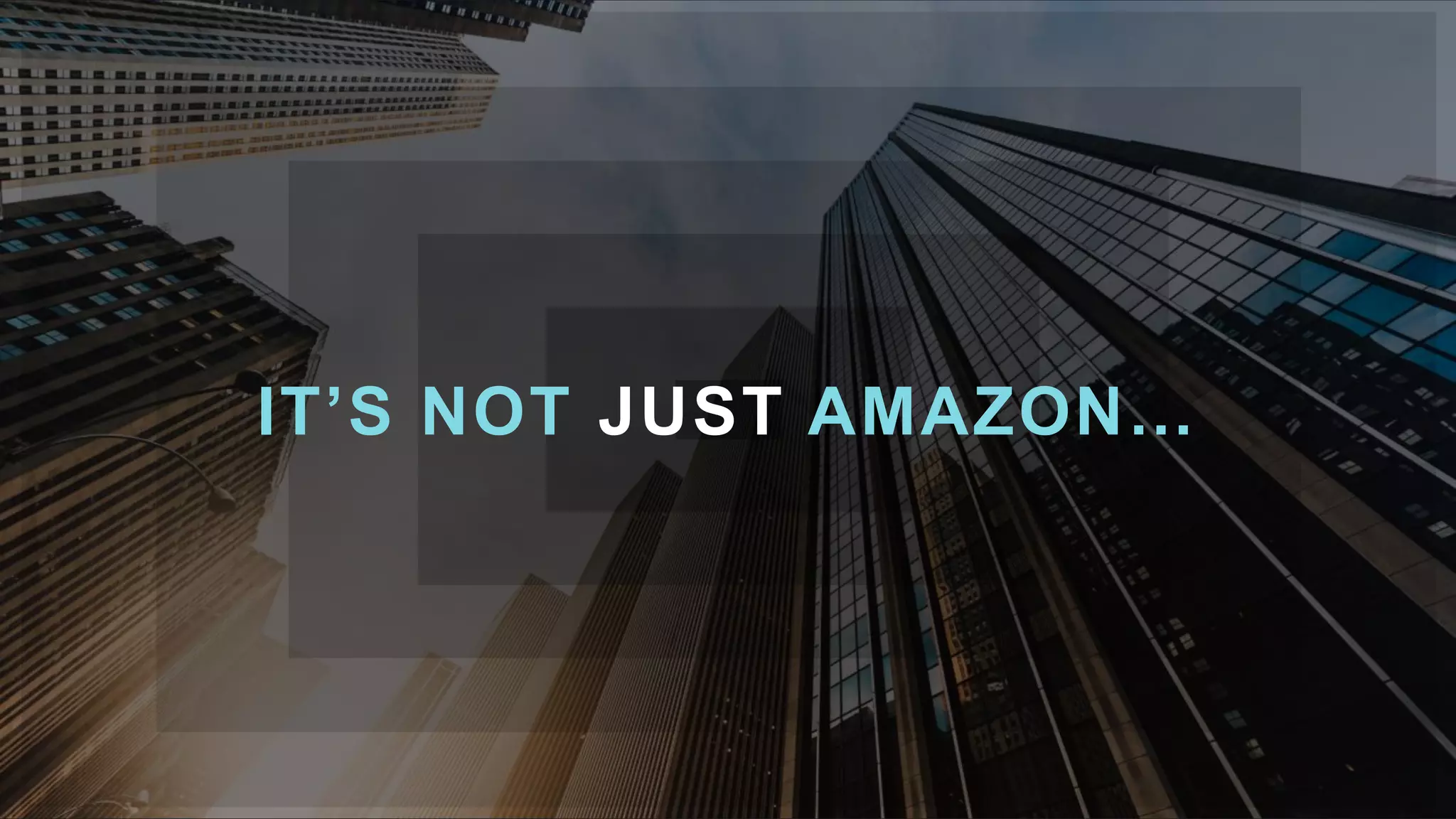 © 2018, Amazon Web Services, Inc. or its Affiliates. All rights reserved.
IT’S NOT JUST AMAZON…
 