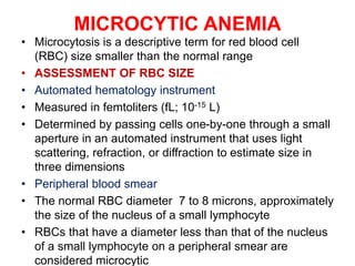 Microcytic Rbc Size Iron deficiency anemia in pregnancy.pptx