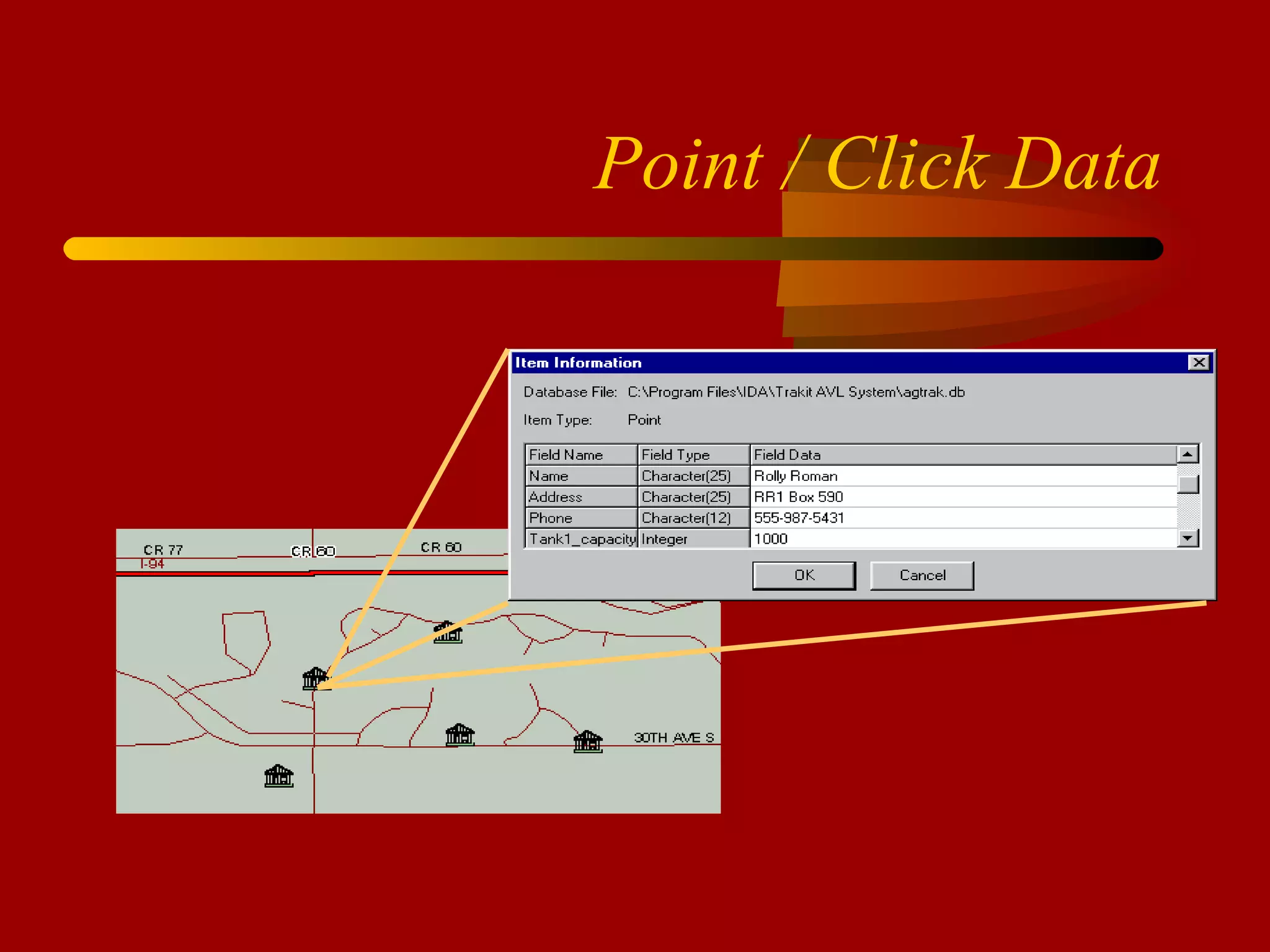 Point / Click Data 