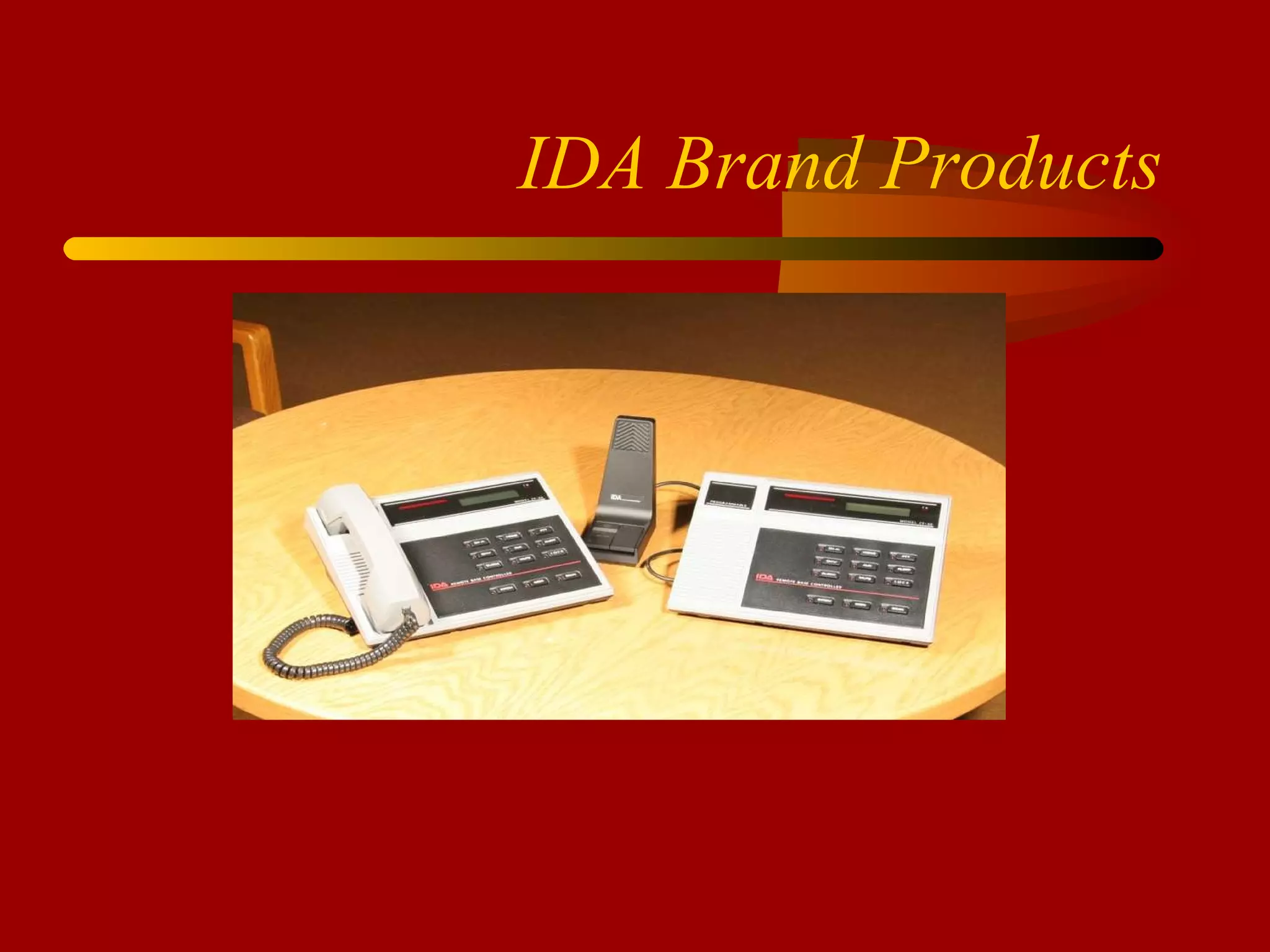 IDA Brand Products 