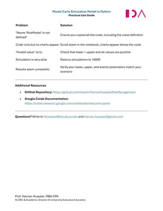 IDA Monte Carlo Simulation Use Guide Python Open Source Code.pdf