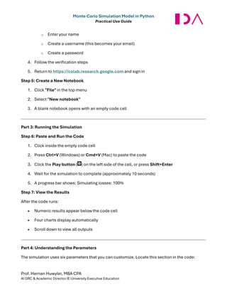 IDA Monte Carlo Simulation Use Guide Python Open Source Code.pdf