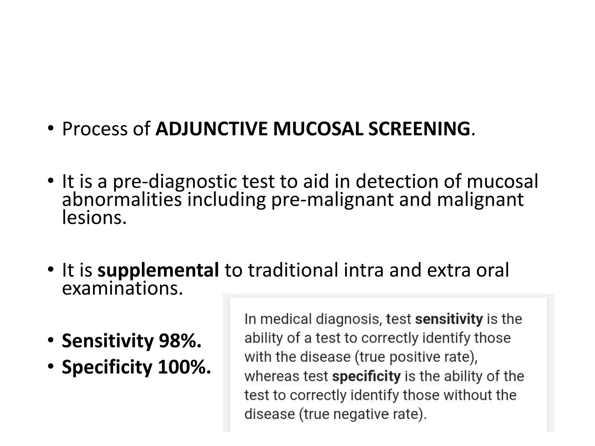 Velscope Statistics VELSCOPE: ASSESSMENT SYTEM FOR ORAL CANCER SCREENING | PPTX