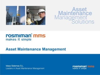 AssetMaintenance Management 