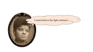 I cannot believe this fight continues!
 