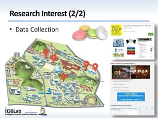 ResearchInterest(2/2)
• Data Collection
 