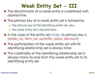 Introduction to database-ER Model | PDF