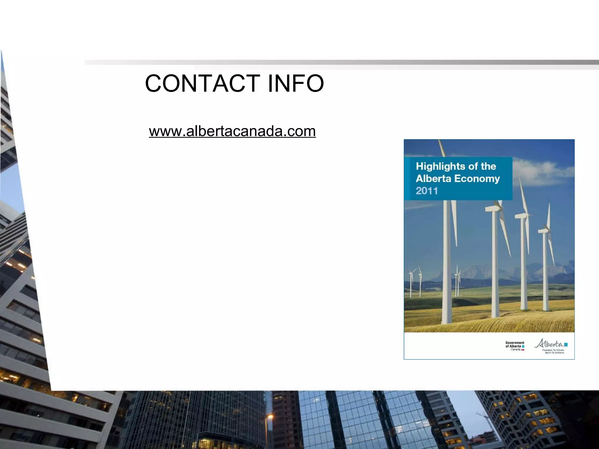 CONTACT INFO www.albertacanada.com   