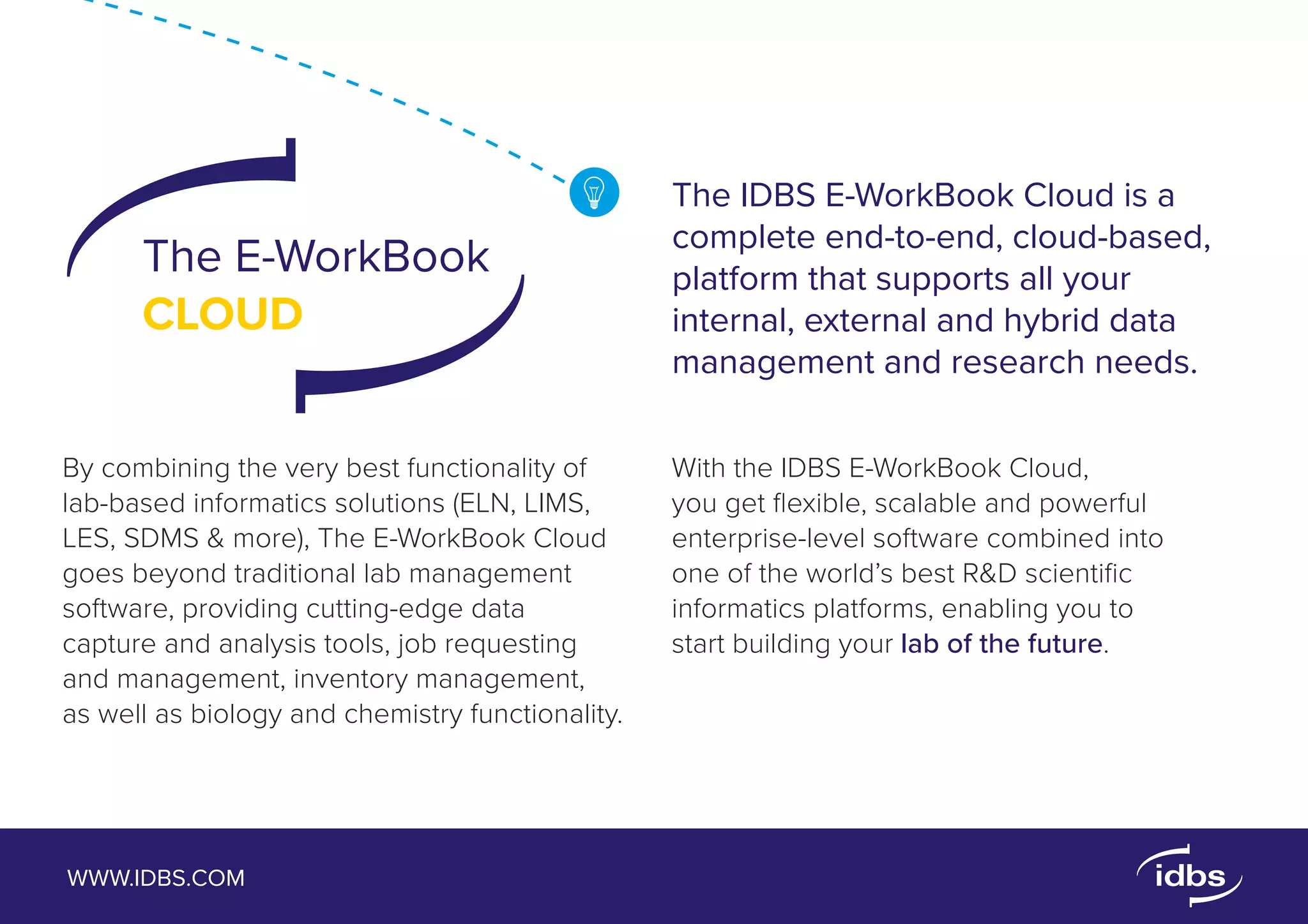 IDBS E-WorkBook Cloud Platform | PDF