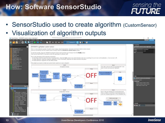 SensorStudio real use cases - Lightsaber (IDC 2016) | PDF