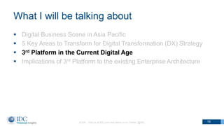 IDC Enterprise Architecture for The 3rd Platform | PPT