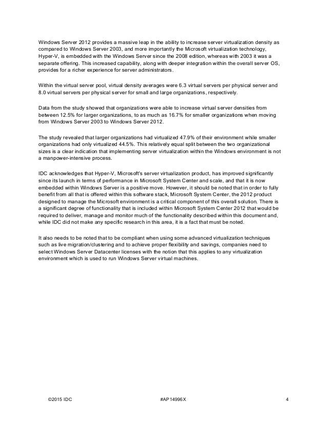 Windows server 2003 research paper keywords