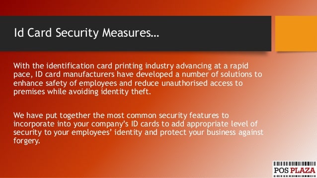 ID Card Security Measures To Ensure Safety Around Your