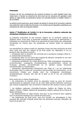 2
Préambule
Soucieux de tirer les conséquences des récentes évolutions du cadre législatif ayant trait,
notamment, à l’emp...