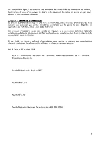 2
Si à compétence égale, il est constaté une différence de salaire entre les hommes et les femmes,
l’entreprise est tenue ...