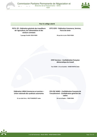 Page | 3 sur 31 rue de Concarneau - Marée 30321 - 94569 RUNGIS CEDEX
Commission Paritaire Permanente de Négociation et
d'I...