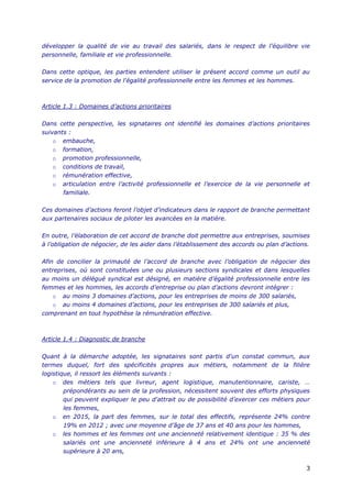 3
développer la qualité de vie au travail des salariés, dans le respect de l’équilibre vie
personnelle, familiale et vie p...