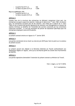 Page 3 sur 4
- la partie fixe (P.F.) à 164
- la valeur du point (V.P.) à 7,836
Pour le coefficient 170 :
- la partie fixe ...