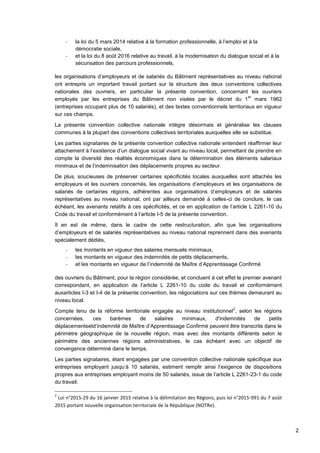 2
- la loi du 5 mars 2014 relative à la formation professionnelle, à l’emploi et à la
démocratie sociale,
- et la loi du 8...