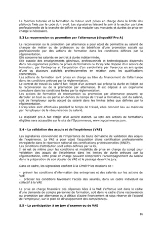 Idcc 1606 accord formation professionnelle