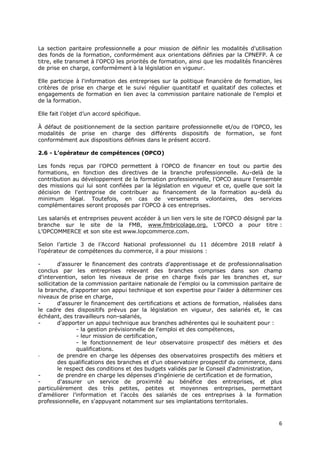 Idcc 1606 accord formation professionnelle