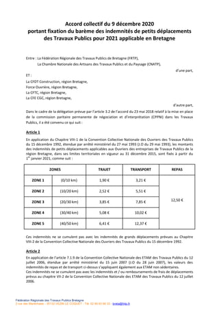 Fédération Régionale des Travaux Publics Bretagne
2 rue des Maréchales - 35132 VEZIN LE COQUET - Tél. 02 99 63 66 33 - bre...