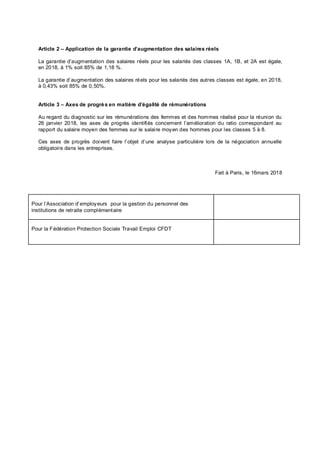 Article 2 – Application de la garantie d’augmentation des salaires réels
La garantie d’augmentation des salaires réels pou...