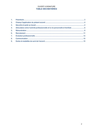 Idcc 2847 accord egalite professionnelle