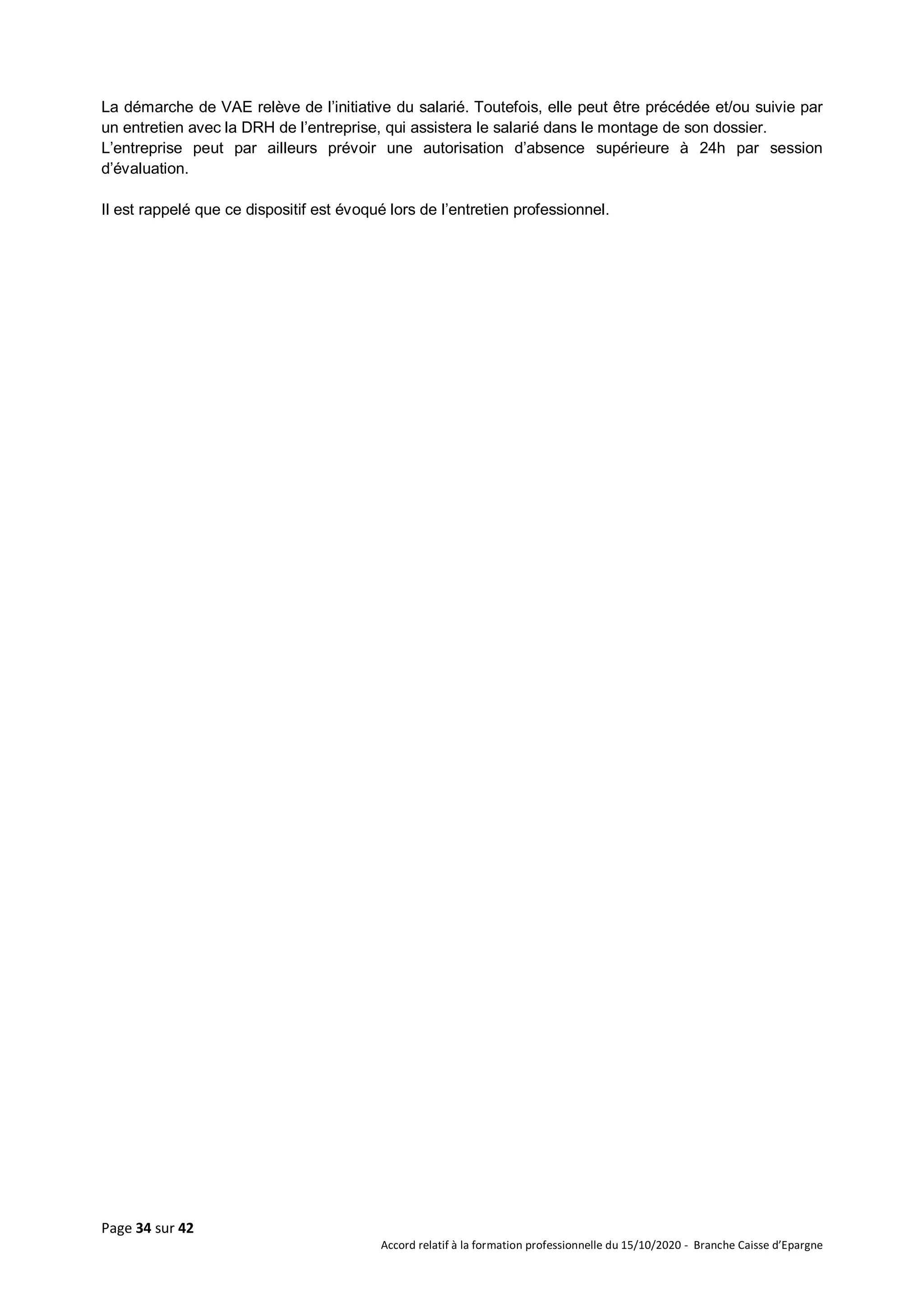 Idcc 5005 accord formation professionnelle