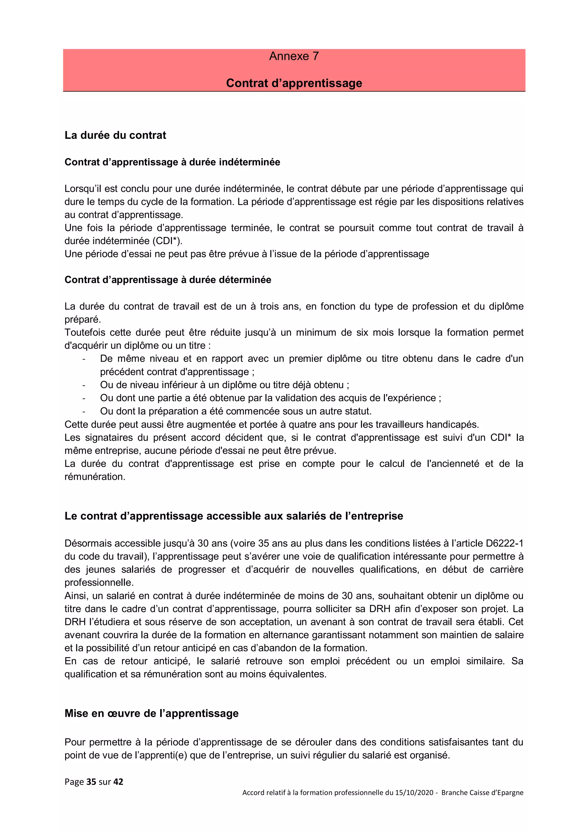 Idcc 5005 accord formation professionnelle