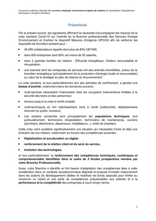 Convention collective nationale des ouvriers, employés, techniciens et agents de maîtrise de l’exploitation d’équipements
...