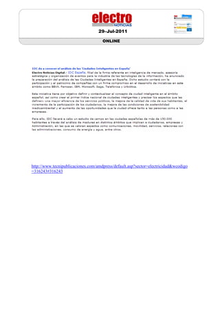 29–Jul-2011

                                     ONLINE




http://www.tecnipublicaciones.com/amdpress/default.asp?sector=electricidad&wcodigo
=316243#316243
 