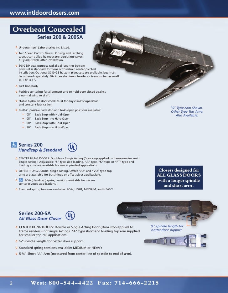 Idc Commercial Hardware Brochure 09 12