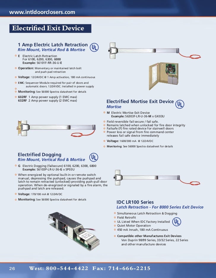 Idc Commercial Hardware Brochure 09 12