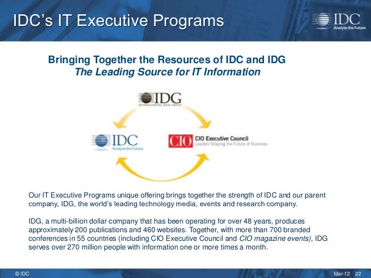Idc Insights Overview 2012