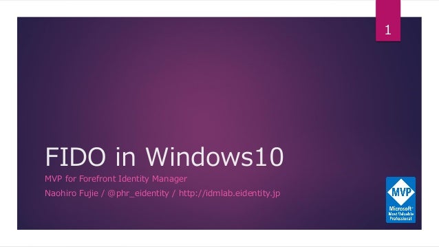 windows 10 fido key windows 10 fido key