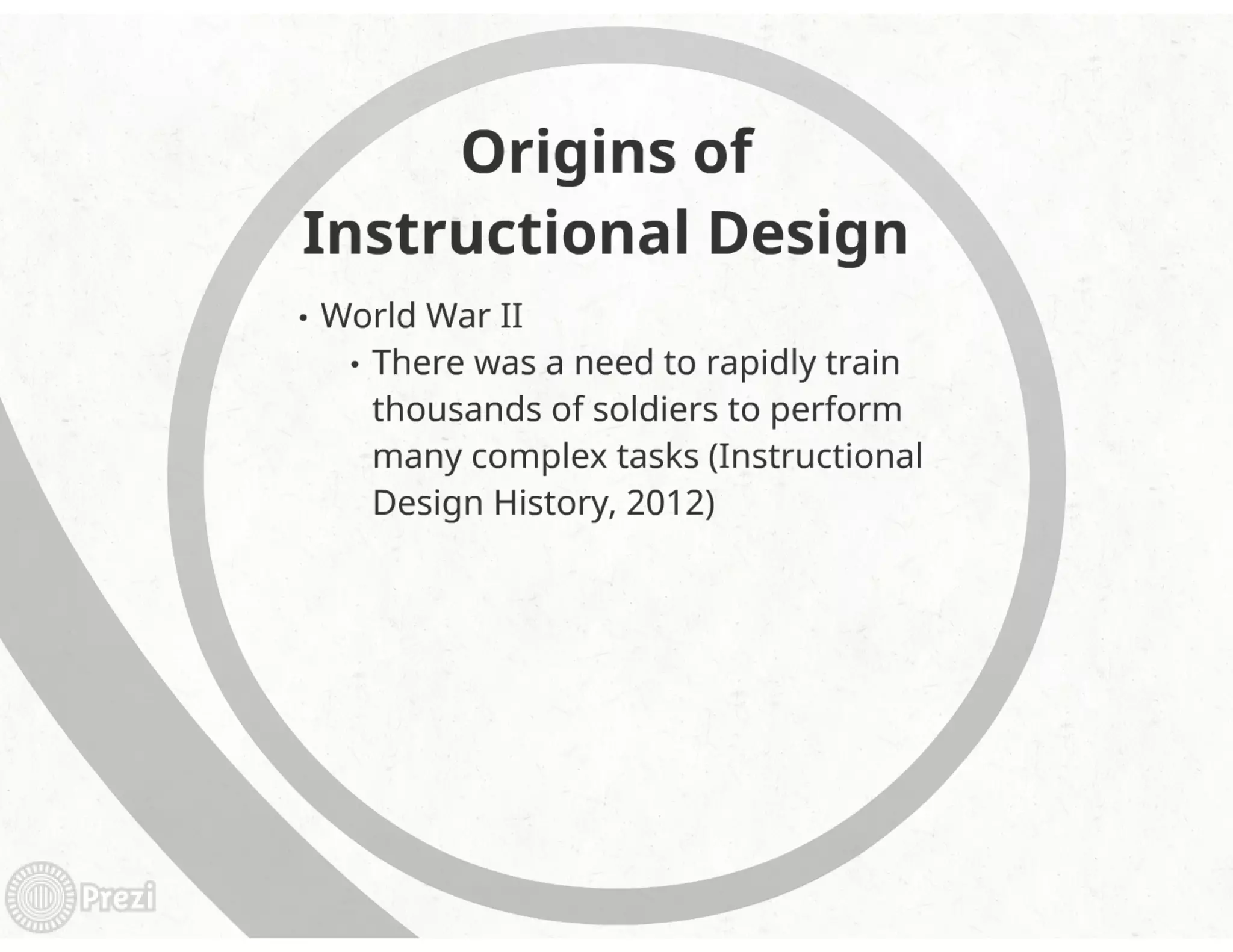 Instructional Design and Development