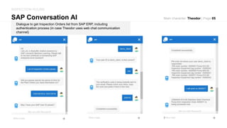 Skybuffer AI-powered Conversational Actions :: Inspection Round | PPTX