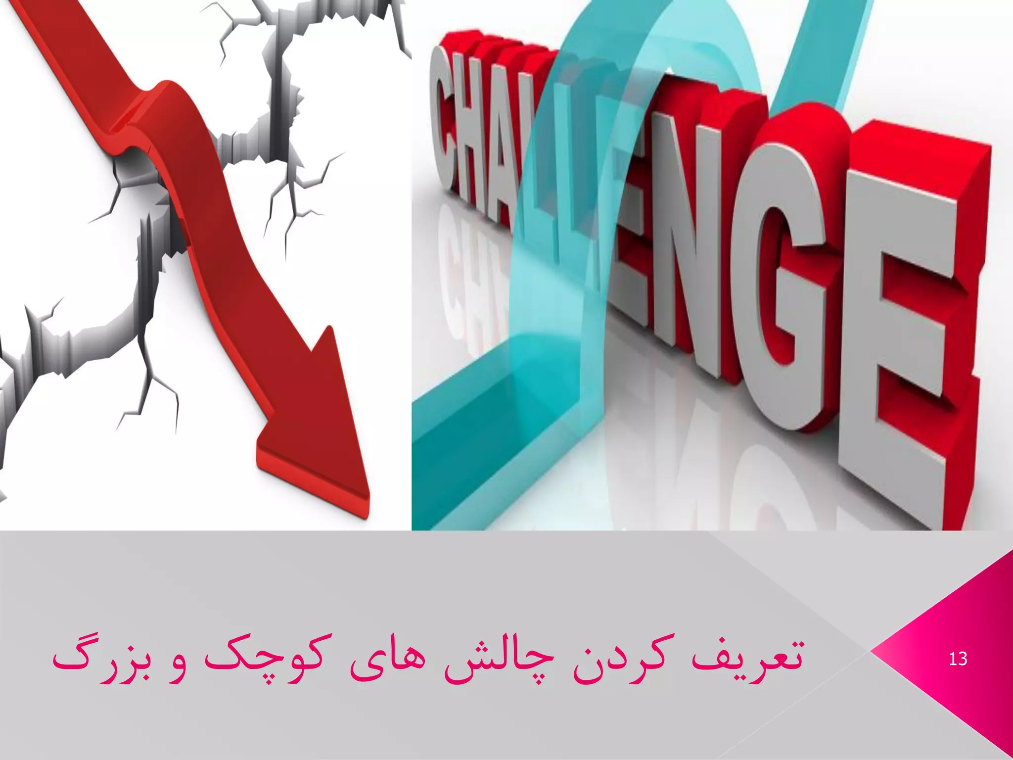 13‫بزرگ‬ ‫و‬ ‫کوچک‬ ‫های‬ ‫چالش‬ ‫کردن‬ ‫تعریف‬
 